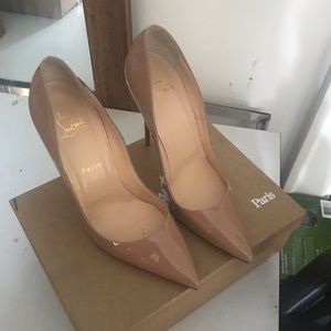 Authentic Christian Louboutin Nude So Kate Size 40